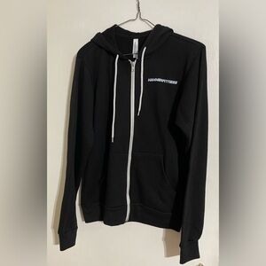 Black Hammer Fitness Zip-Up Hoodie - size Small NWOT